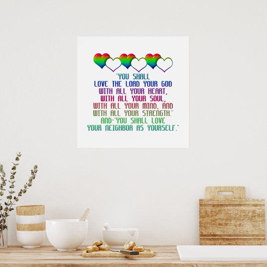 Das Beste Gebot Poster (Küche)