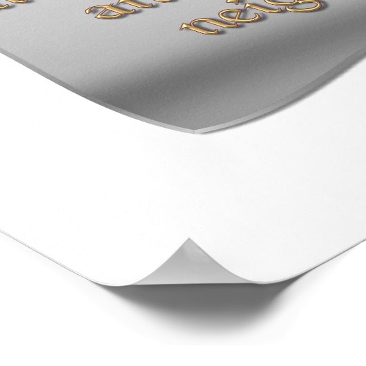 Das Beste Gebot Poster (Ecke)