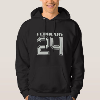 Das beste Geschenk für den 24. Februar Hoodie
