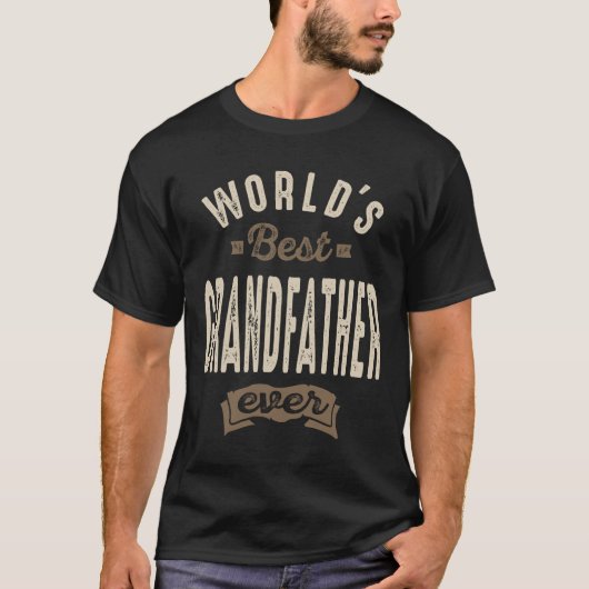 Das beste Geschenk für Großvater der Mens-Welt T-Shirt (Vorderseite)