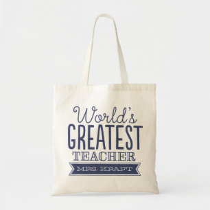 Das beste Geschenk für Lehrer Tragetasche