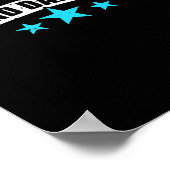 Das beste Geschenk für Vater und Mann Poster (Ecke)