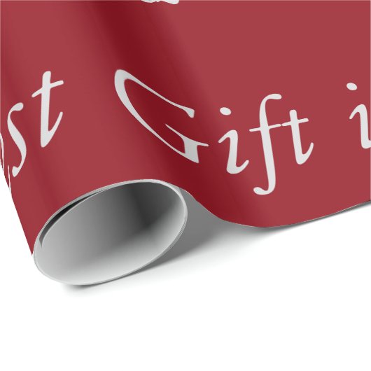 Das beste Geschenk ist das Geschenk! Packpapier (Rolleneckpunkt)