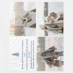Das beste Geschenk, Mann, Weihnachten Pagode 3-Fot Fleecedecke