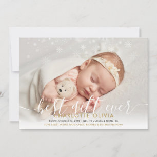 Das beste Geschenk überhaupt 4 Foto Weihnachten Ge Ankündigung