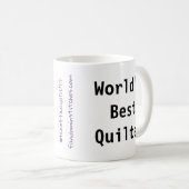 Das beste Geschwätz der Welt (fandominstitches.com Kaffeetasse (VorderseiteRechts)