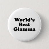 Das beste Glamma der Welt Button (Vorderseite)