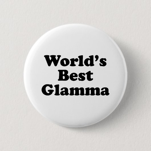 Das beste Glamma der Welt Button (Vorderseite)