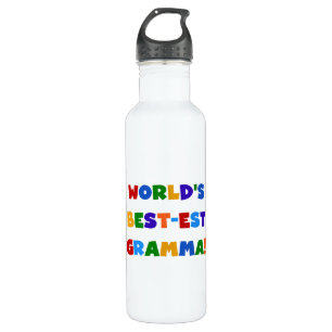 Das beste Gramma der Welt Edelstahlflasche