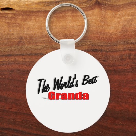 Das beste Granda der Welt Schlüsselanhänger (Vorderseite)