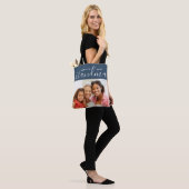 Das beste Grandma Custom Foto Geschenk der Welt Tasche (Am Model)