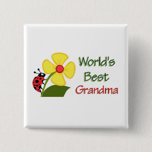 Das beste Grandma der Welt Button