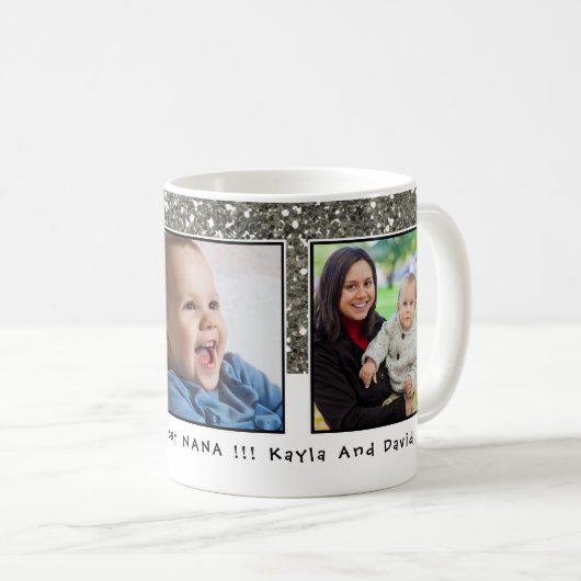 Das beste Grandma der Welt für Nana 3 Kaffeetasse (VorderseiteRechts)