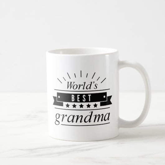 Das beste Grandma der Welt Kaffeetasse (Rechts)