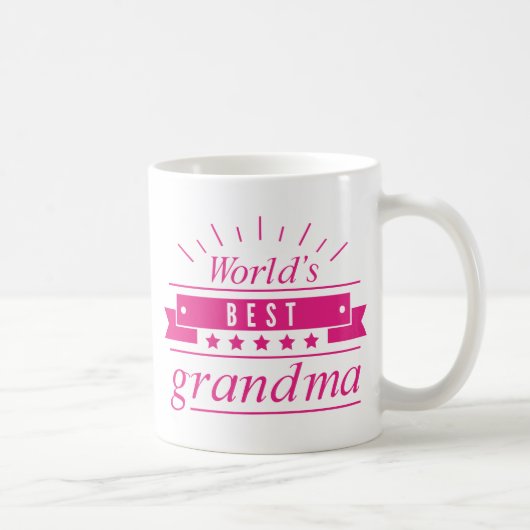 Das beste Grandma der Welt Kaffeetasse (Rechts)