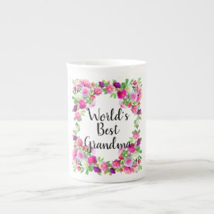 Das beste Grandma der Welt Porzellantasse