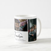 Das beste GrandPa-Foto der modernen Welt Kaffeetasse (VorderseiteRechts)