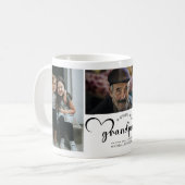 Das beste GrandPa-Foto der modernen Welt Kaffeetasse (Vorderseite Links)