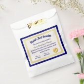 Das beste Grandpa-Zertifikat der modernen Funny Wo Geschenktütchen (Versiegelt)