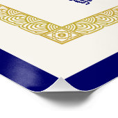 Das beste Grandpa-Zertifikat der modernen Funny Wo Poster (Ecke)