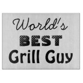 Das beste Grill-Typ-Zitat der Welt Schneidebrett (Vorderseite)
