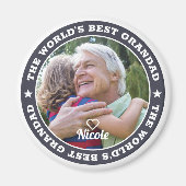 Das beste großartige moderne Foto der Welt Magnet (Vorne)