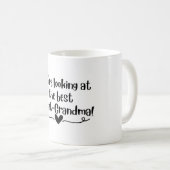Das Beste Großartiges Grandma-Tasse-Geschenk Kaffeetasse (VorderseiteRechts)