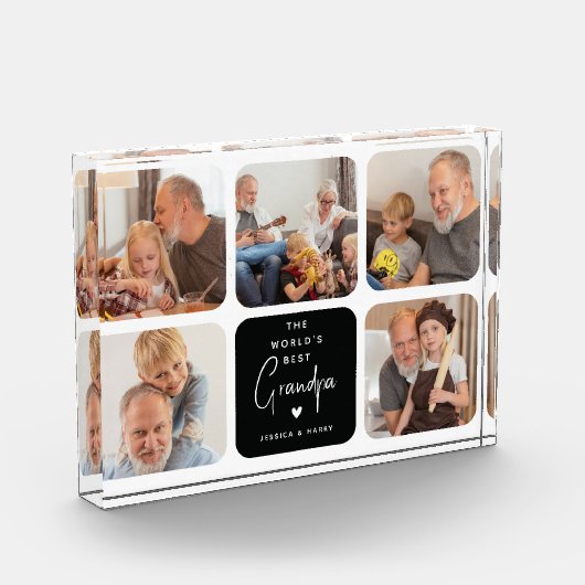 Das beste Großbildfoto-Collage der modernen Welt Fotoblock (Links)