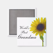 Das beste Großblütenmagazin der Welt Magnet (Vorderseite/Rückseite)