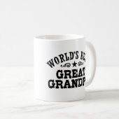 Das beste Großvater der Welt Kaffeetasse (VorderseiteRechts)