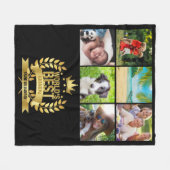 Das beste Großvater-Foto der Welt Fleecedecke (Vorderseite (Horizontal))