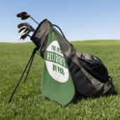 Das beste Hubby von Par Golfers Funny Pub Golfhandtuch (Gras)