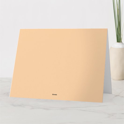 Das Beste im Bunch Pun Niedlicher Baby Giraffe Car Dankeskarte (Rückseite)