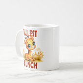 Das Beste im Bunch Pun Niedlicher Baby Giraffe Car Kaffeetasse (Vorderseite Links)