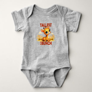 Das Beste im Bunch Pun Niedlicher Baby Giraffe Car Strampler