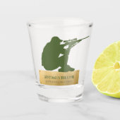 Das Beste im Personalisierten Spiel Schnapsglas (Vorderseite)