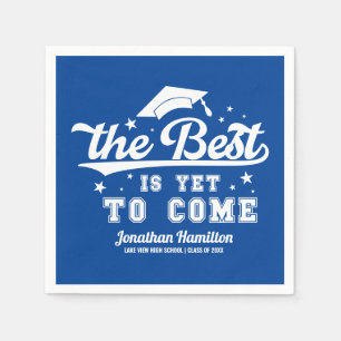 Das Beste ist es, noch Blue Grad Party zu kommen Serviette