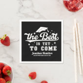 Das Beste ist es noch nicht, Black Grad Party Napk Serviette (Beispiel)