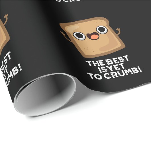 Das Beste ist es noch zu zerbrechen Funny Brot Pun Geschenkpapier (Rolleneckpunkt)