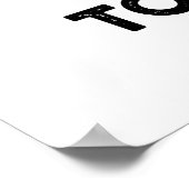 Das Beste ist es noch zu zerkleinern lustigen Brot Poster (Ecke)