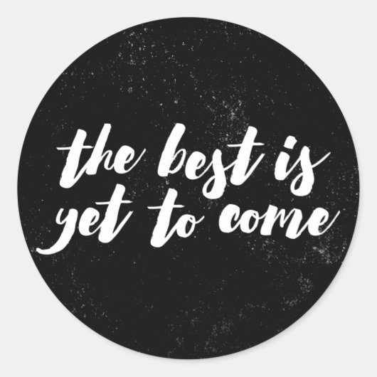 Das Beste ist noch immer auf dem Aufkleber - schwa (Vorderseite)