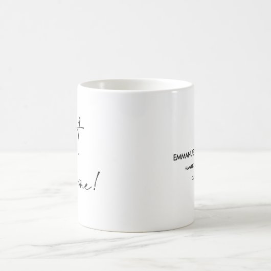 Das Beste ist noch nicht Abschluss Geschenk der Sc Kaffeetasse (Mittel)
