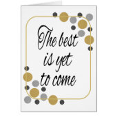 Das Beste ist noch nicht da (Vorne)