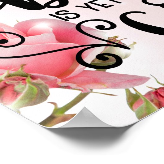 Das Beste ist noch nicht da Poster (Ecke)