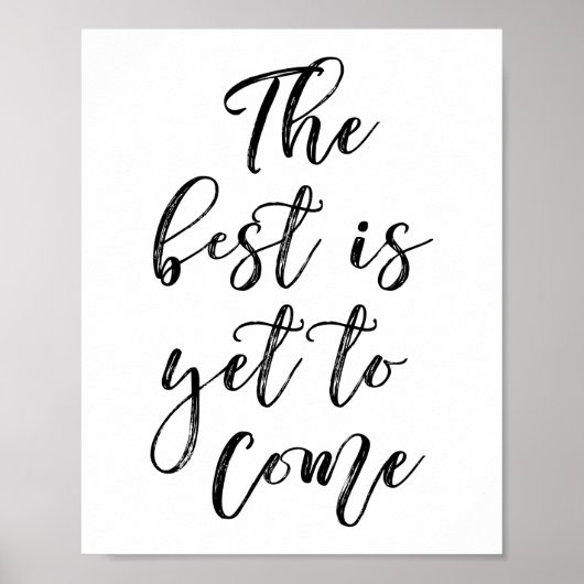 Das Beste ist noch nicht gekommen Poster (Vorne)