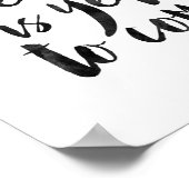 Das Beste ist noch zu erwarten Poster (Ecke)