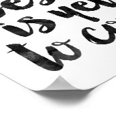 Das Beste ist noch zu erwarten Poster (Ecke)