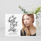 Das Beste ist, noch zu kommen Foto Abschluss Ankündigung (Stehend Vorderseite)