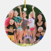 Das Beste ist noch zu kommen Ornament - Schwarz (Hinten)