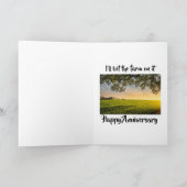 Das Beste ist noch zu kommen, werde ich den Bauern Karte (Innenseite)